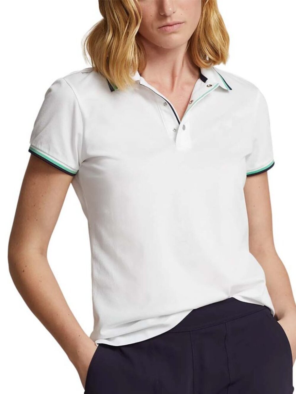 NWT RLX Ralph Lauren Polo Golf Women's Val Pique Val Polo Shirt